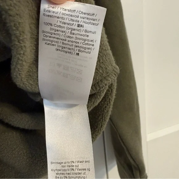 GANNI Women’s XXS / XS Logo Print Animals Isoli Have a Nice Day Hoodie - Picture 6 of 11